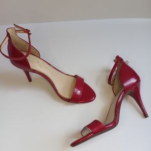 Jessica Simpson Red Sandal Heels